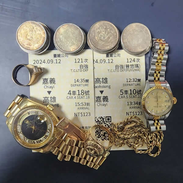 嘉義收購龍銀、勞力士、K金金飾